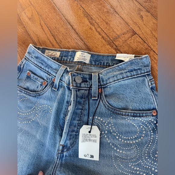 NWT BEYONCÉ X LEVI'S® 501® CURVE JEANS - Picture 3 of 12